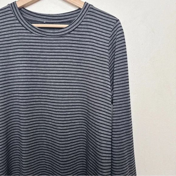 Eileen Fisher  Womens Medium Striped Long-Sleeve Tunic - Picture 7 of 16